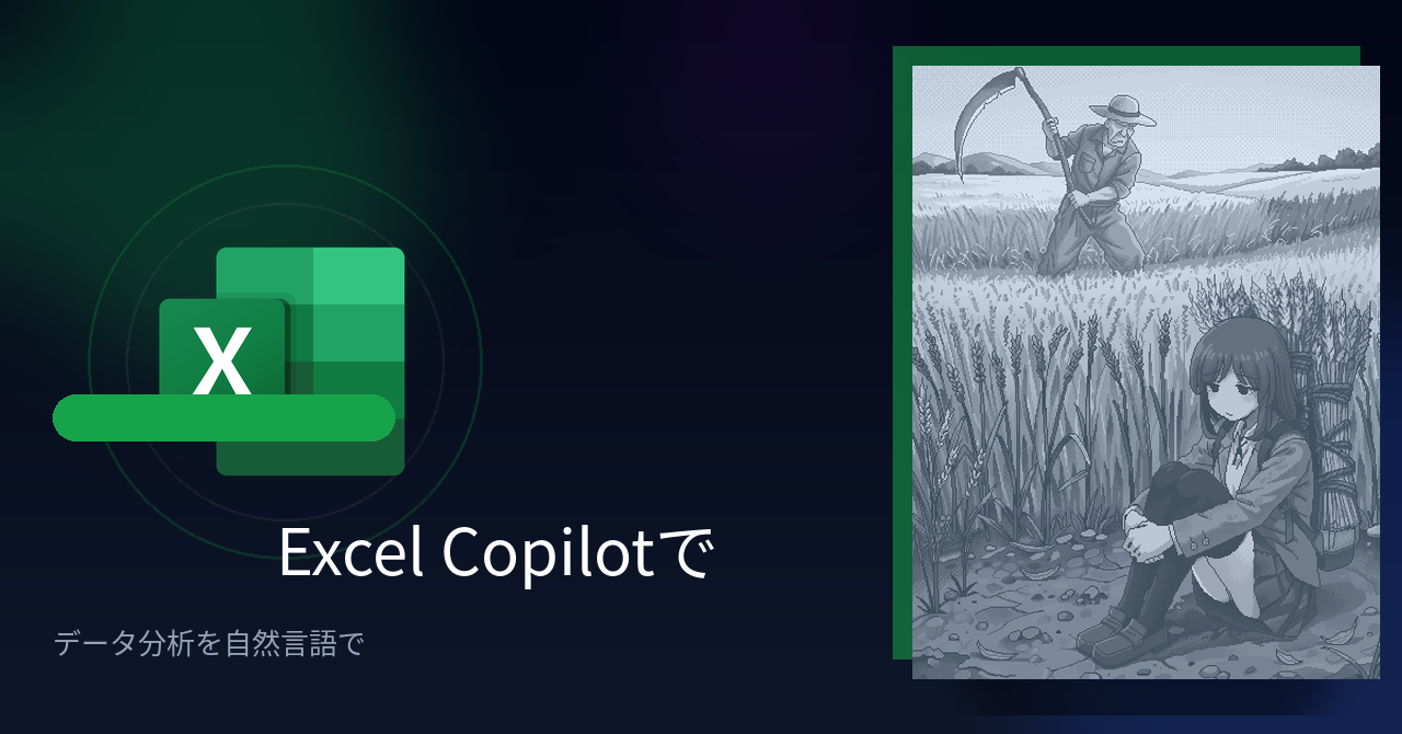 Excel Copilotでプロジェクトデータを分析・可視化